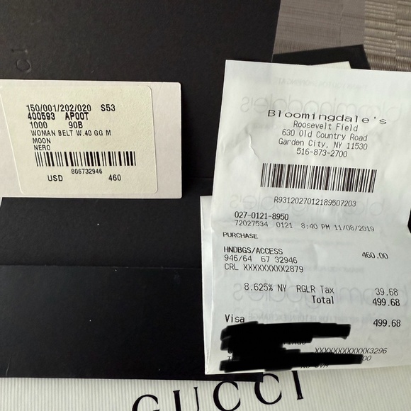 GG Marmont wide belt - Picture 4 of 4